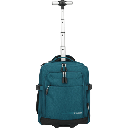 Travelite Kick Off Trolley-Rucksack 40 cm -Petrol KOFFER-PLUS.COM