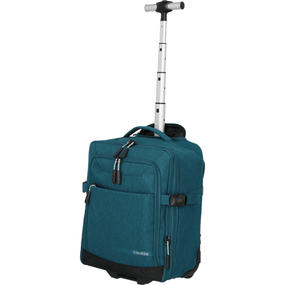 Travelite Kick Off Trolley-Rucksack 40 cm -Petrol KOFFER-PLUS.COM