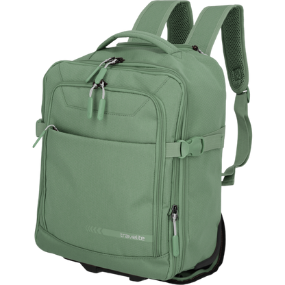Travelite Kick Off Trolley-Rucksack 40 cm -Salbei KOFFER-PLUS.COM