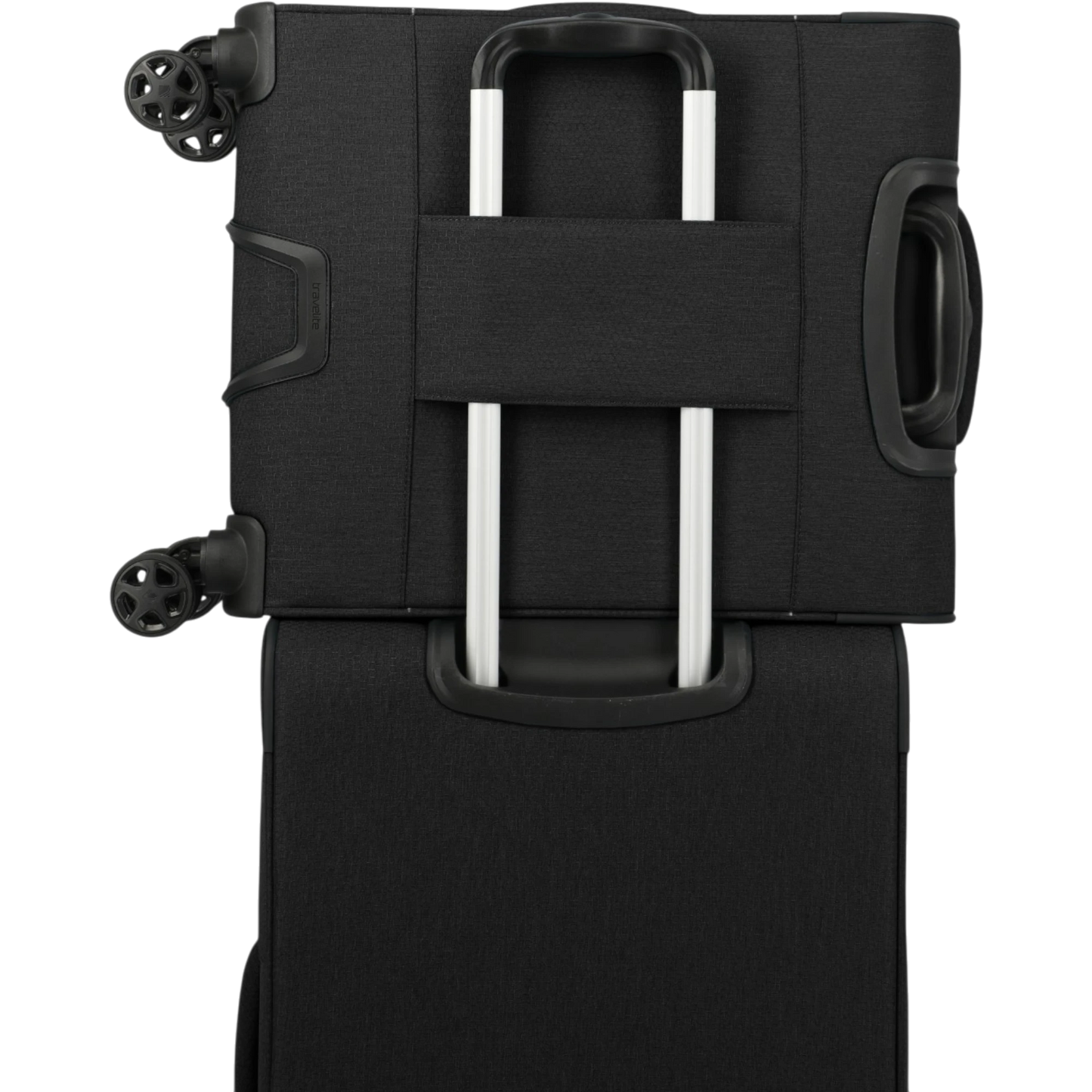 Travelite Kick Off 4-Rollen-Kabinentrolley S 55 cm -Schwarz