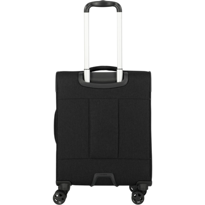 Travelite Kick Off 4-Rollen-Kabinentrolley S 55 cm -Schwarz