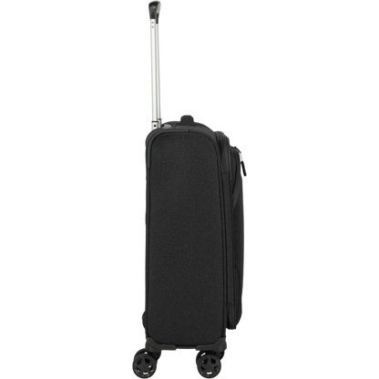 Travelite Kick Off 4-Rollen-Kabinentrolley S 55 cm -Schwarz