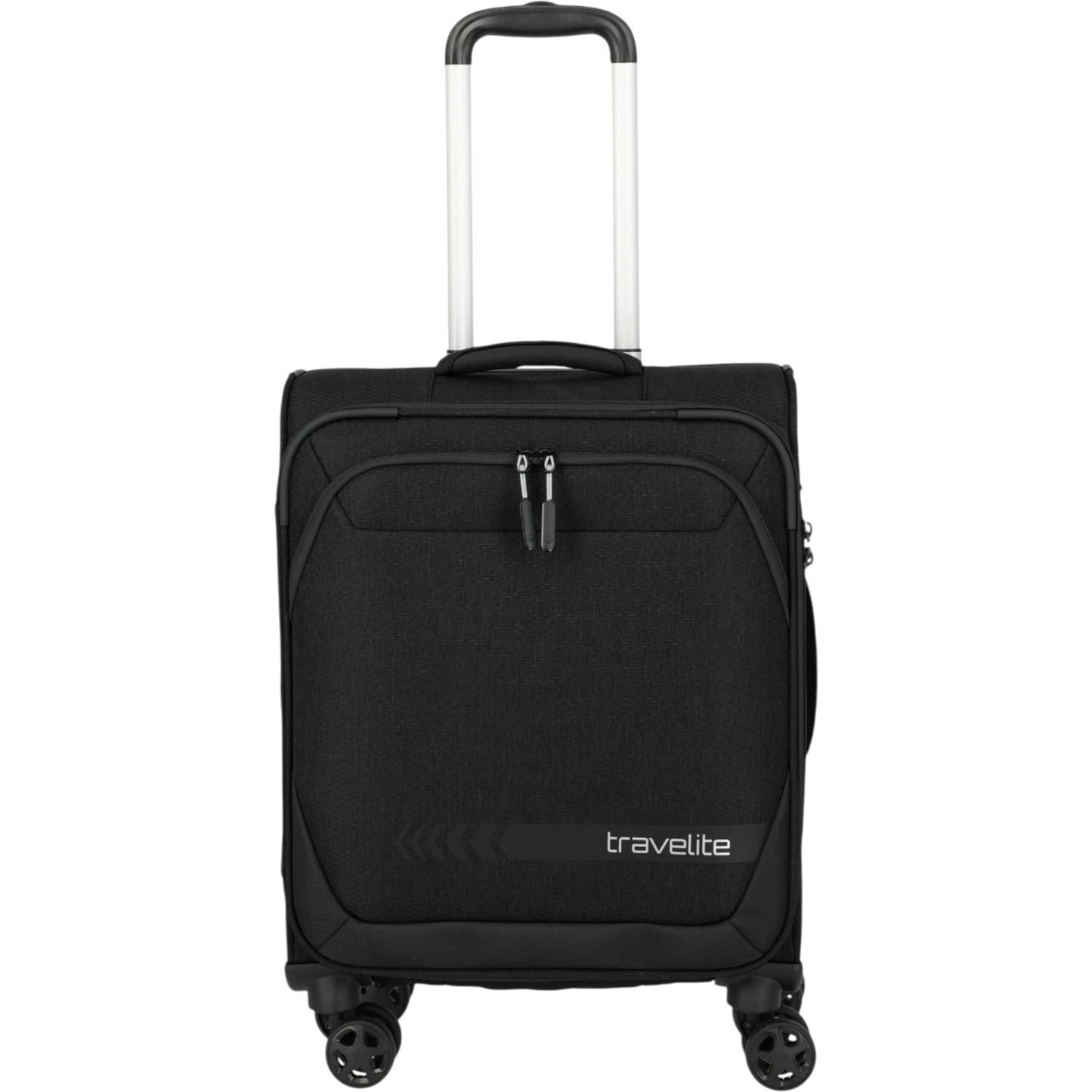 Travelite Kick Off 4-Rollen-Kabinentrolley S 55 cm -Schwarz