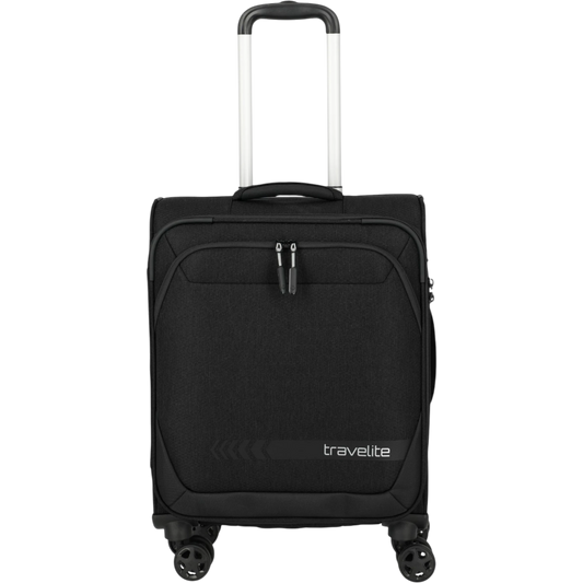 Travelite Kick Off 4-Rollen-Kabinentrolley S 55 cm -Schwarz KOFFER-PLUS.COM