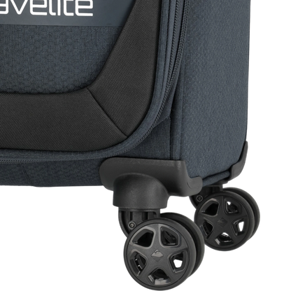Travelite Kick Off 4-Rollen-Kabinentrolley S 55 cm -Anthrazit