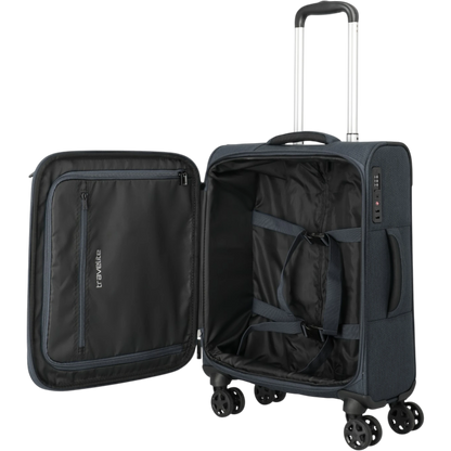 Travelite Kick Off 4-Rollen-Kabinentrolley S 55 cm -Anthrazit