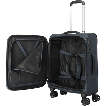 Travelite Kick Off 4-Rollen-Kabinentrolley S 55 cm -Anthrazit