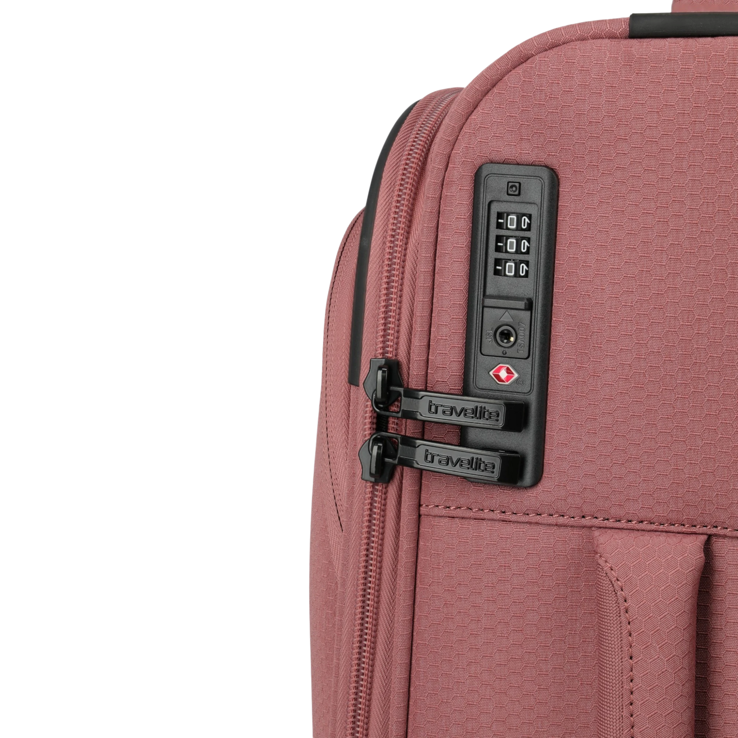 Travelite Kick Off 4-Rollen-Kabinentrolley S 55 cm -Rose
