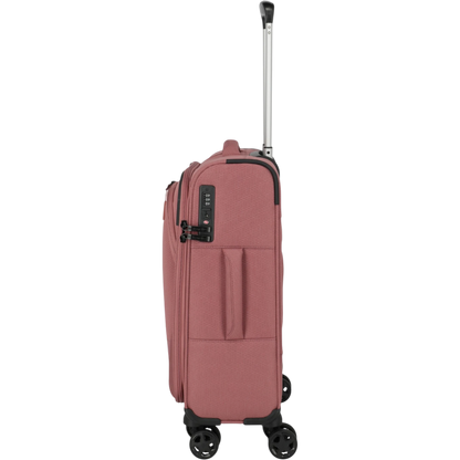 Travelite Kick Off 4-Rollen-Kabinentrolley S 55 cm -Rose