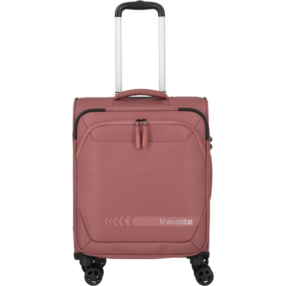 Travelite Kick Off 4-Rollen-Kabinentrolley S 55 cm -Rose