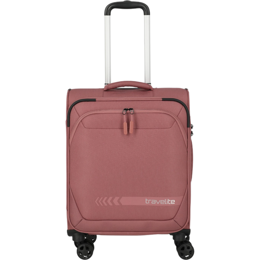 Travelite Kick Off 4-Rollen-Kabinentrolley S 55 cm -Rose KOFFER-PLUS.COM