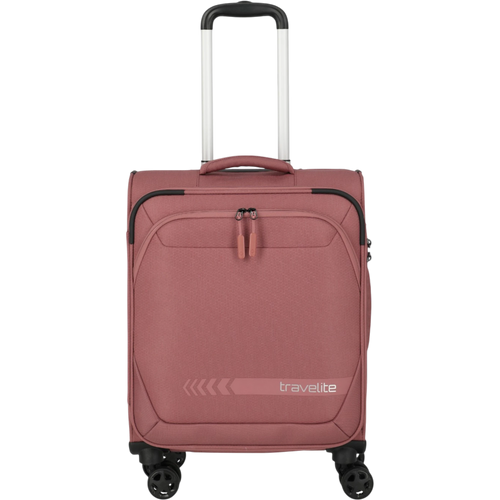 Travelite Kick Off 4-Rollen-Kabinentrolley S 55 cm -Rose