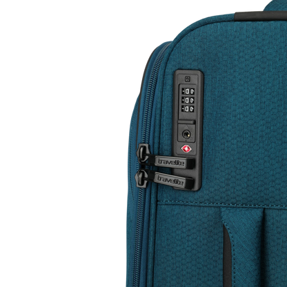 Travelite Kick Off 4-Rollen-Kabinentrolley S 55 cm -Petrol