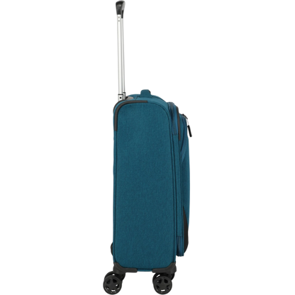 Travelite Kick Off 4-Rollen-Kabinentrolley S 55 cm -Petrol