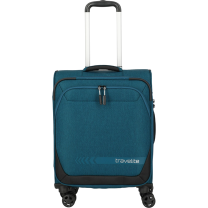 Travelite Kick Off 4-Rollen-Kabinentrolley S 55 cm -Petrol