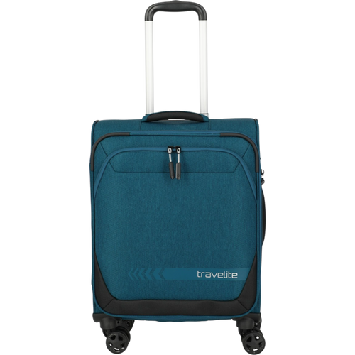 Travelite Kick Off 4-Rollen-Kabinentrolley S 55 cm -Petrol