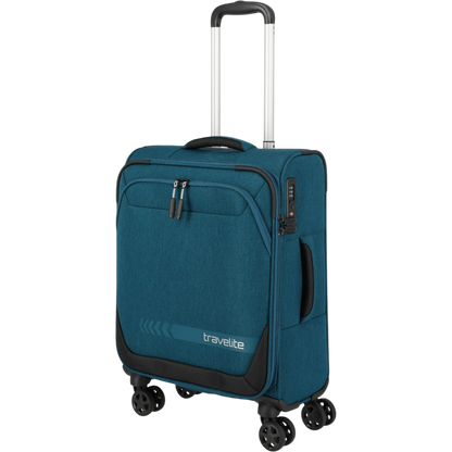 Travelite Kick Off 4-Rollen-Kabinentrolley S 55 cm -Petrol