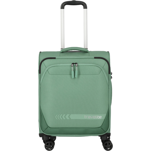 Travelite Kick Off 4-Rollen-Kabinentrolley S 55 cm -Salbei