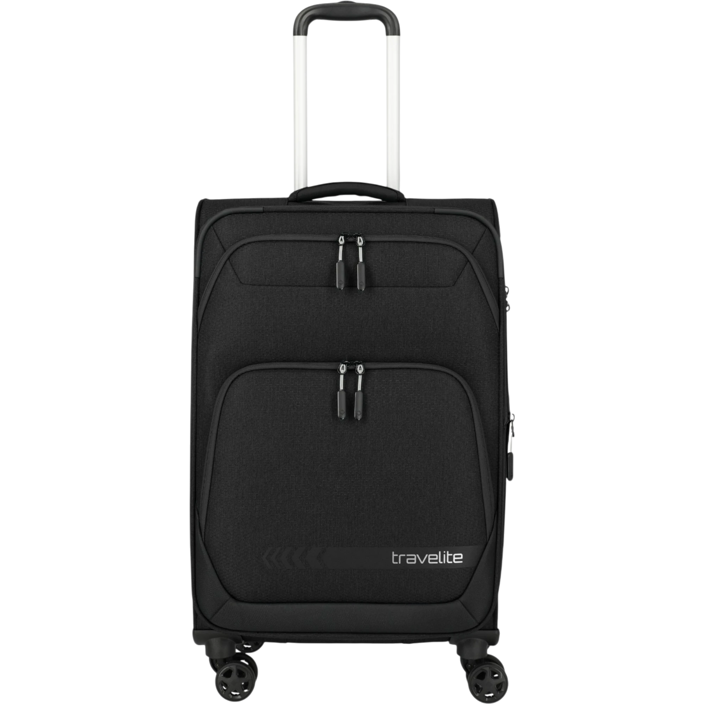 Travelite Kick Off 4-Rollen-Trolley M erw. 67 cm -Schwarz