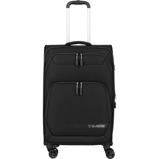 Travelite Kick Off 4-Rollen-Trolley M erw. 67 cm -Schwarz KOFFER-PLUS.COM