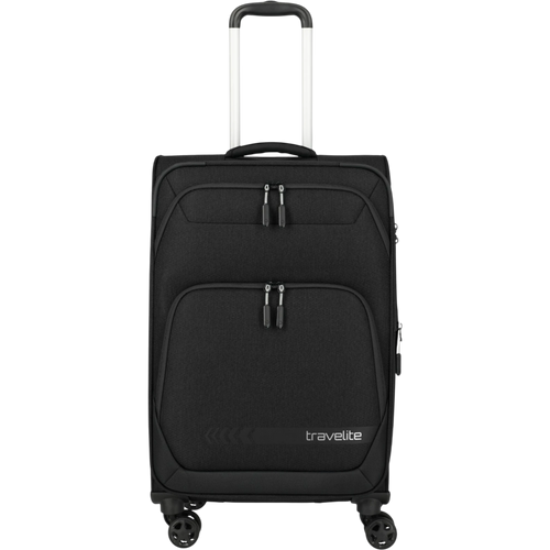 Travelite Kick Off 4-Rollen-Trolley M erw. 67 cm -Schwarz