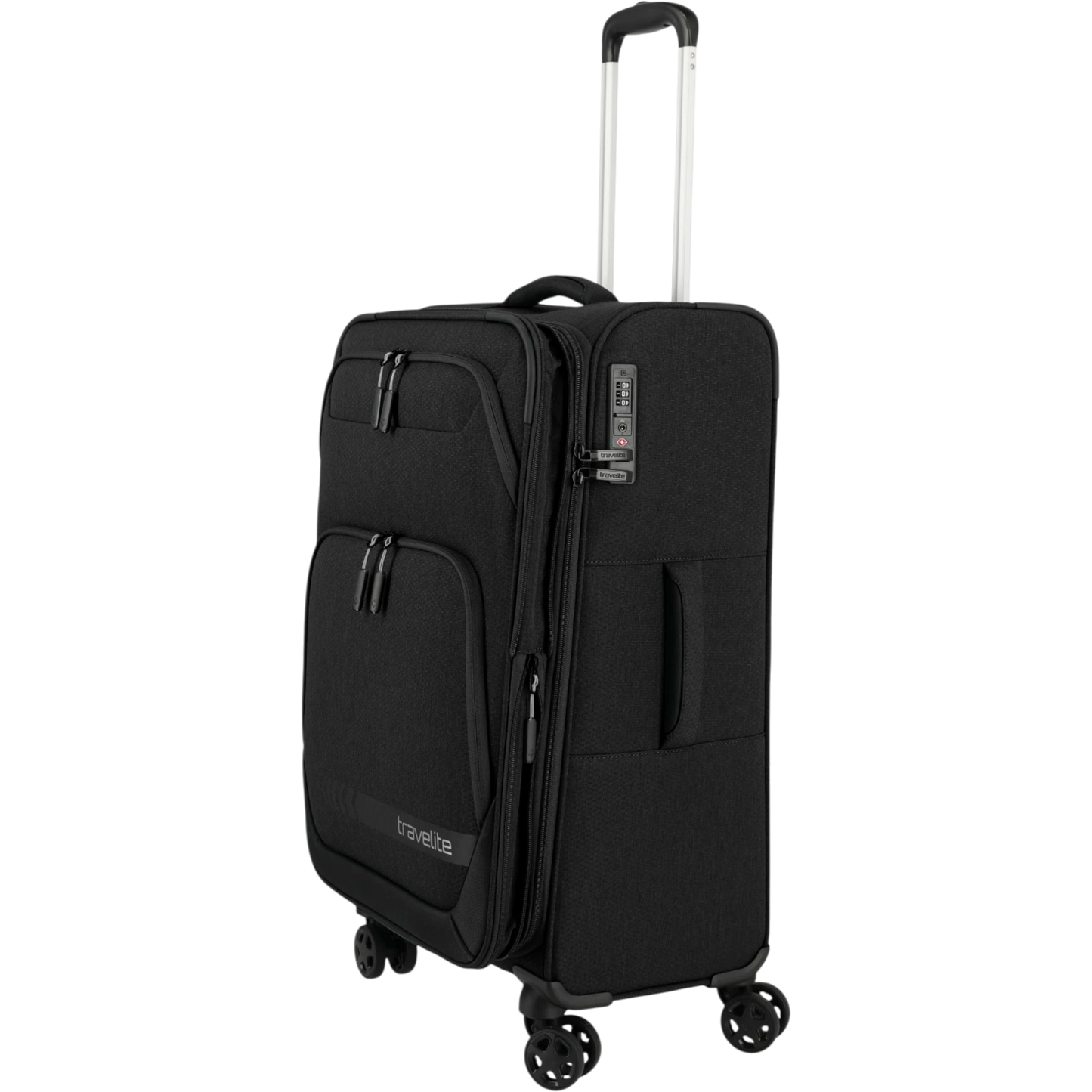 Travelite Kick Off 4-Rollen-Trolley M erw. 67 cm -Schwarz