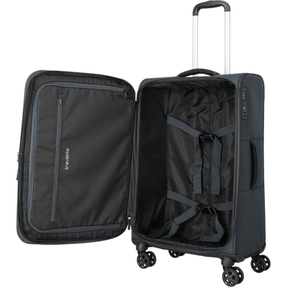 Travelite Kick Off 4-Rollen-Trolley M erw. 67 cm -Anthrazit