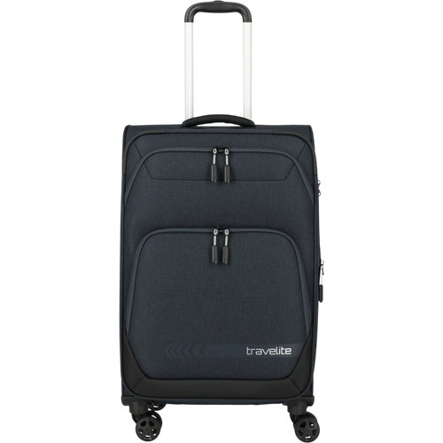 Travelite Kick Off 4-Rollen-Trolley M erw. 67 cm -Anthrazit