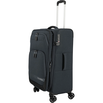 Travelite Kick Off 4-Rollen-Trolley M erw. 67 cm -Anthrazit
