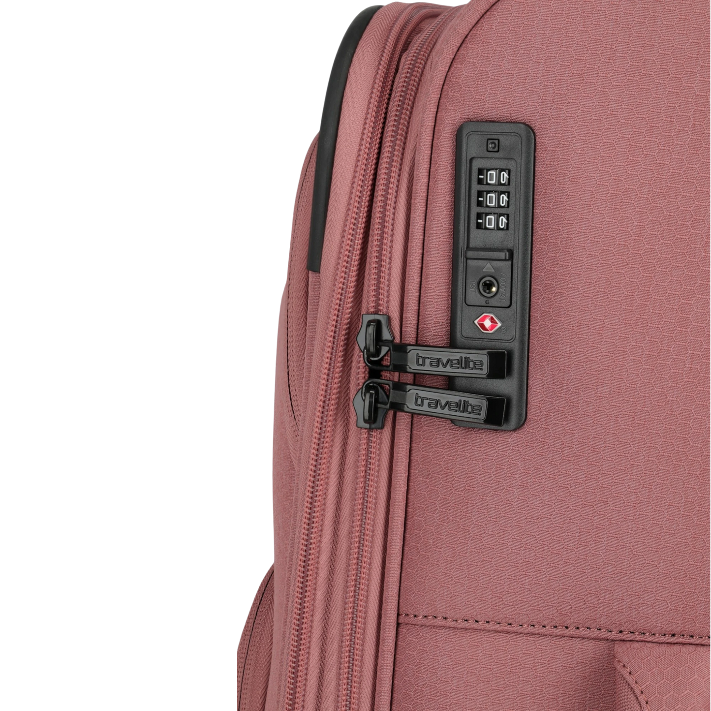 Travelite Kick Off 4-Rollen-Trolley M erw. 67 cm -Rose
