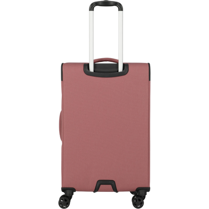 Travelite Kick Off 4-Rollen-Trolley M erw. 67 cm -Rose
