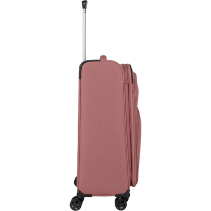 Travelite Kick Off 4-Rollen-Trolley M erw. 67 cm -Rose