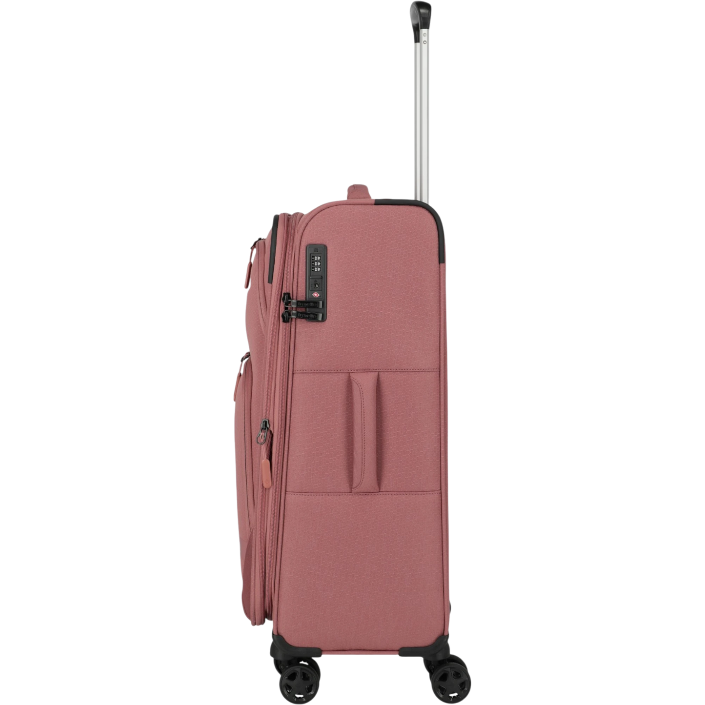 Travelite Kick Off 4-Rollen-Trolley M erw. 67 cm -Rose