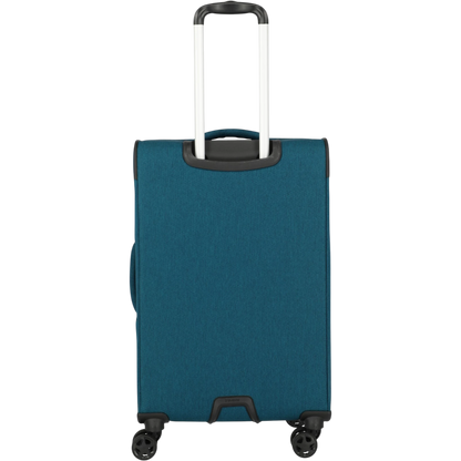 Travelite Kick Off 4-Rollen-Trolley M erw. 67 cm -Petrol