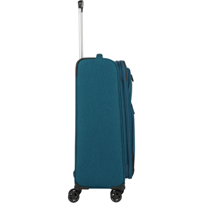 Travelite Kick Off 4-Rollen-Trolley M erw. 67 cm -Petrol
