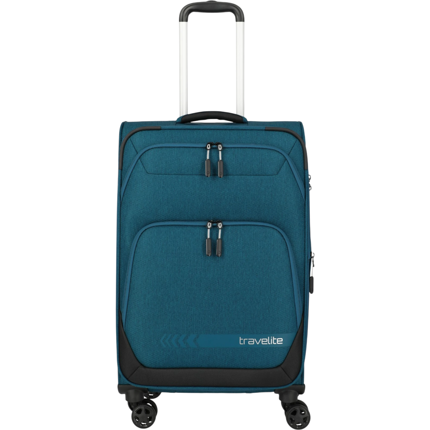 Travelite Kick Off 4-Rollen-Trolley M erw. 67 cm -Petrol