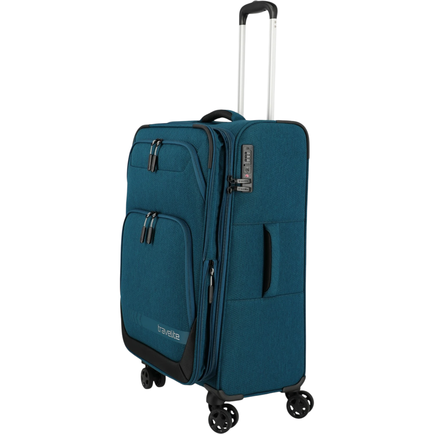 Travelite Kick Off 4-Rollen-Trolley M erw. 67 cm -Petrol