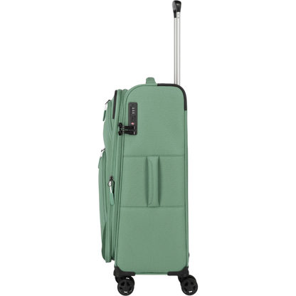 Travelite Kick Off 4-Rollen-Trolley M erw. 67 cm -Salbei