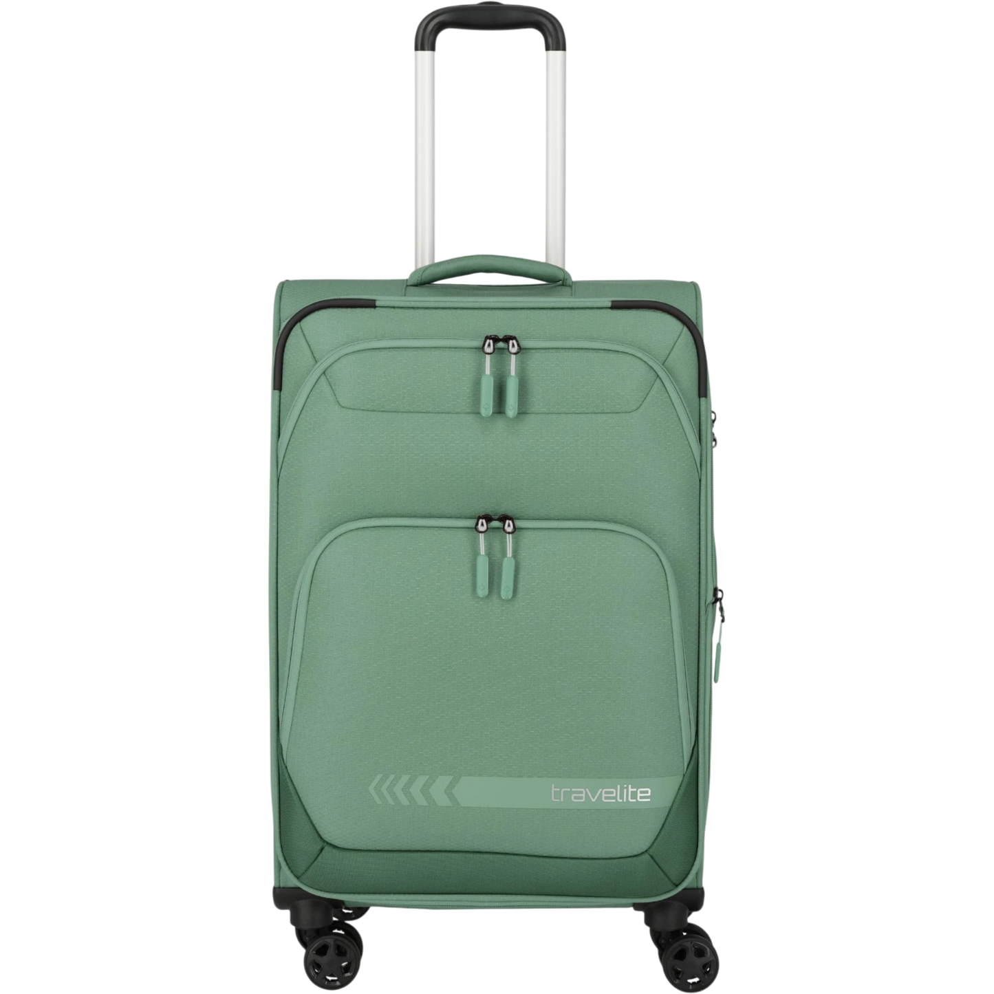 Travelite Kick Off 4-Rollen-Trolley M erw. 67 cm -Salbei