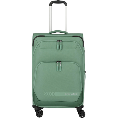 Travelite Kick Off 4-Rollen-Trolley M erw. 67 cm -Salbei