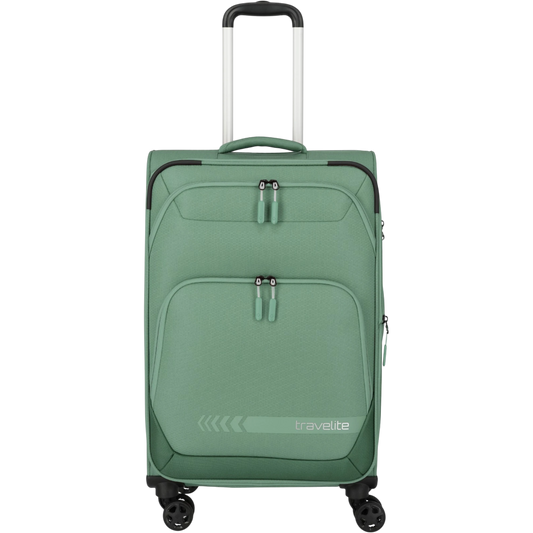 Travelite Kick Off 4-Rollen-Trolley M erw. 67 cm -Salbei KOFFER-PLUS.COM
