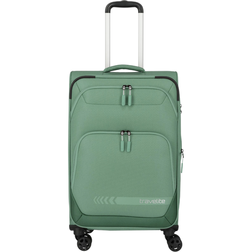 Travelite Kick Off 4-Rollen-Trolley M erw. 67 cm -Salbei