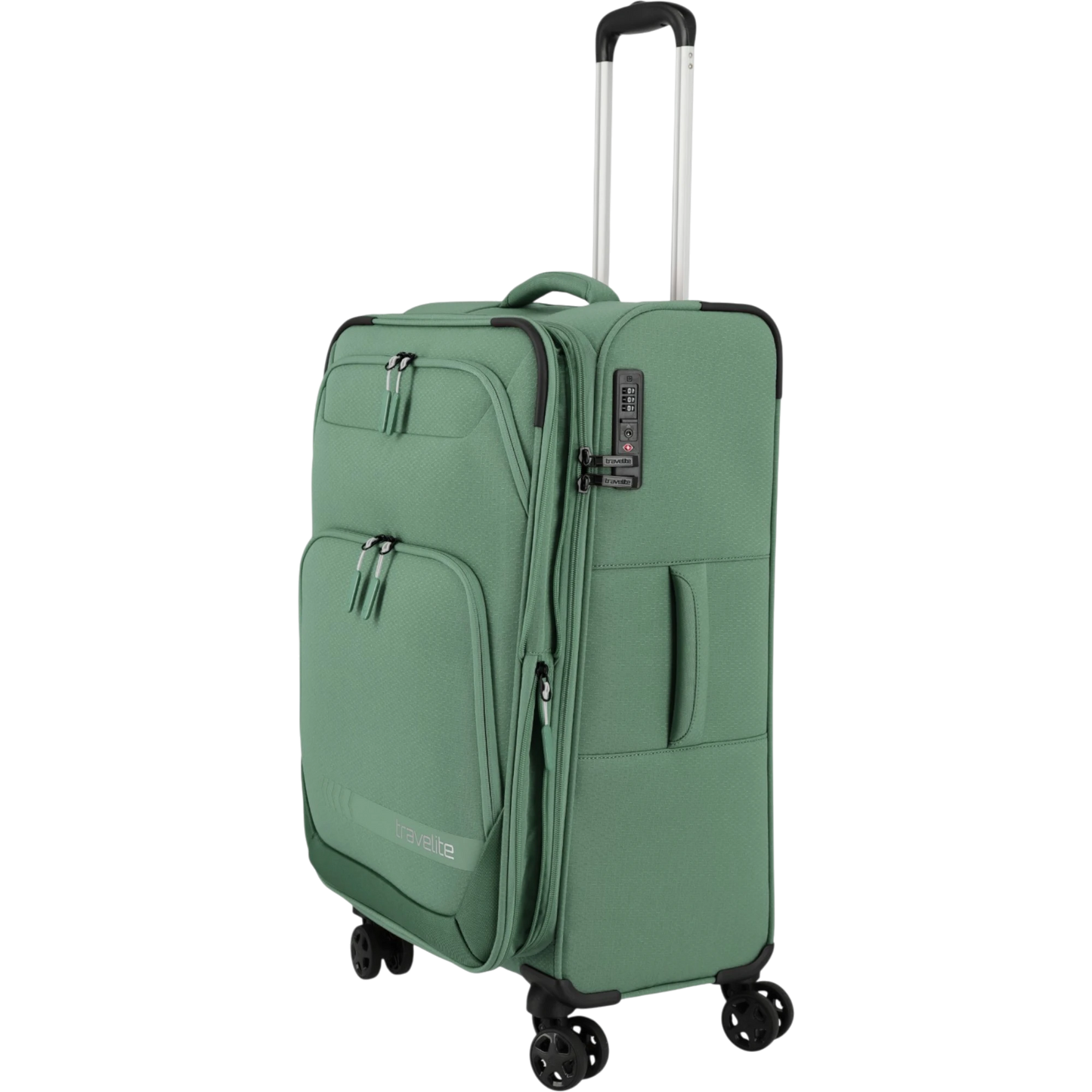 Travelite Kick Off 4-Rollen-Trolley M erw. 67 cm -Salbei
