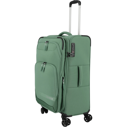 Travelite Kick Off 4-Rollen-Trolley M erw. 67 cm -Salbei