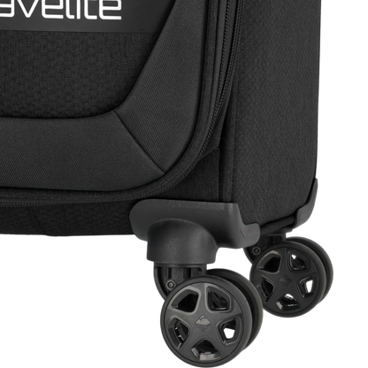 Travelite Kick Off 4-Rollen-Trolley L erw. 78 cm -Schwarz