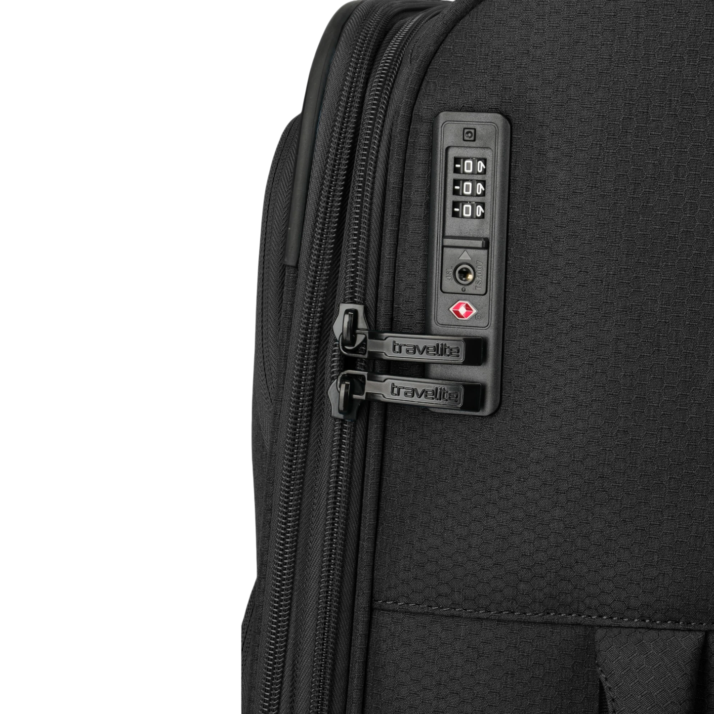Travelite Kick Off 4-Rollen-Trolley L erw. 78 cm -Schwarz