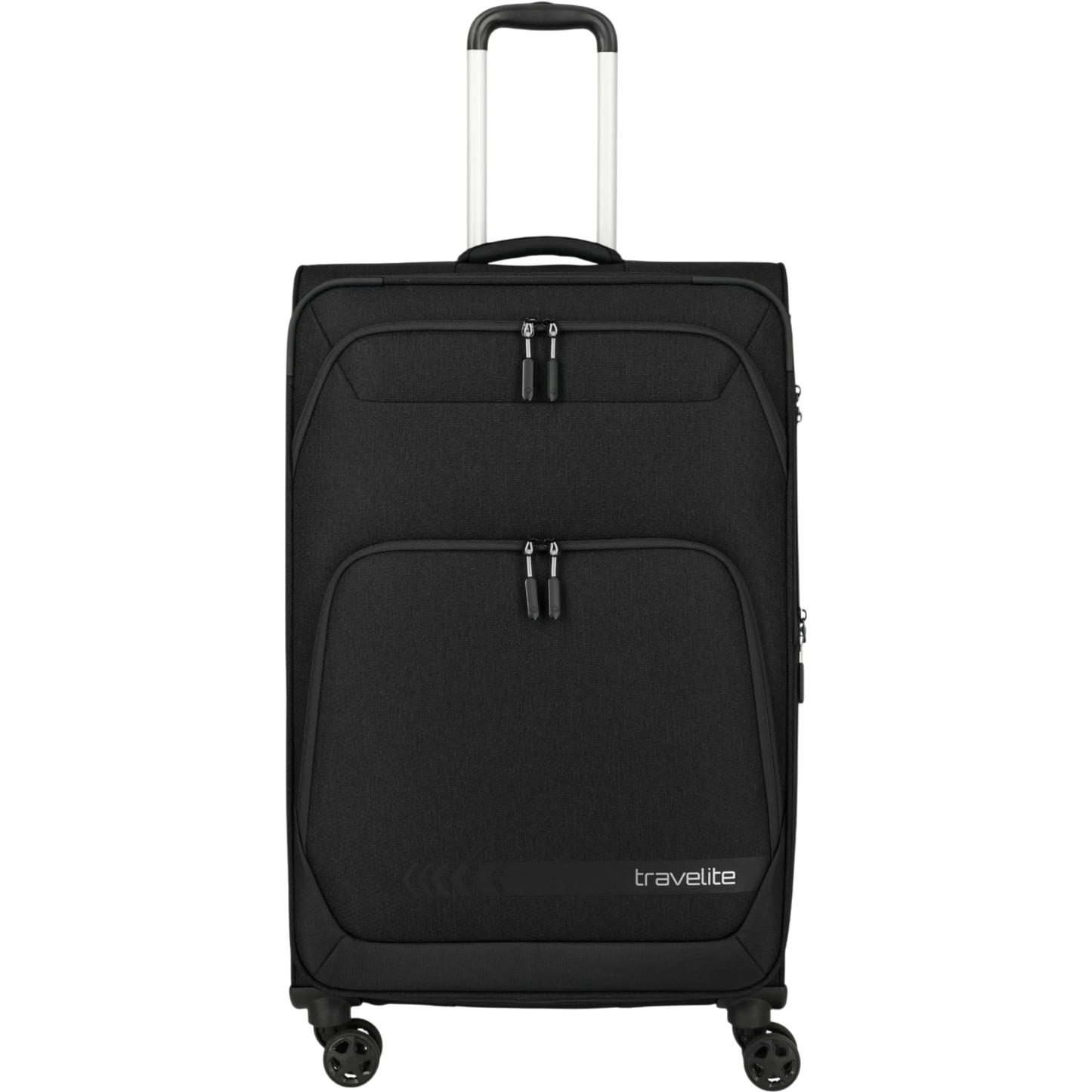 Travelite Kick Off 4-Rollen-Trolley L erw. 78 cm -Schwarz