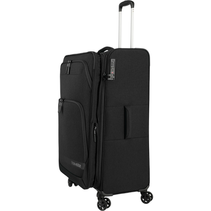 Travelite Kick Off 4-Rollen-Trolley L erw. 78 cm -Schwarz