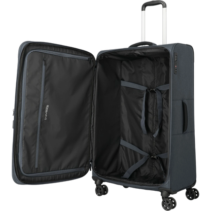 Travelite Kick Off 4-Rollen-Trolley L erw. 78 cm -Anthrazit