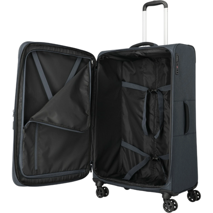 Travelite Kick Off 4-Rollen-Trolley L erw. 78 cm -Anthrazit